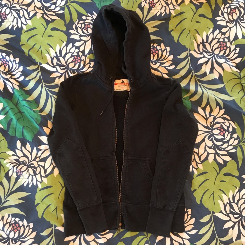 American Giant women’s hoodie - black size small